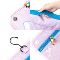 The Little Prince Hanging Travel Toiletry Bag With Hook side angle