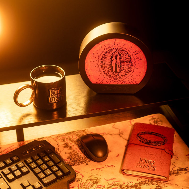 The Lord of the Rings Eye of Sauron LED Flame Effect Lamp close up detail