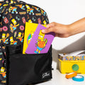 The Simpsons Bart Simpson School Backpack 48cm side angle