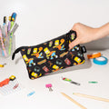The Simpsons Bart Simpson Triple Pencil Case design detail