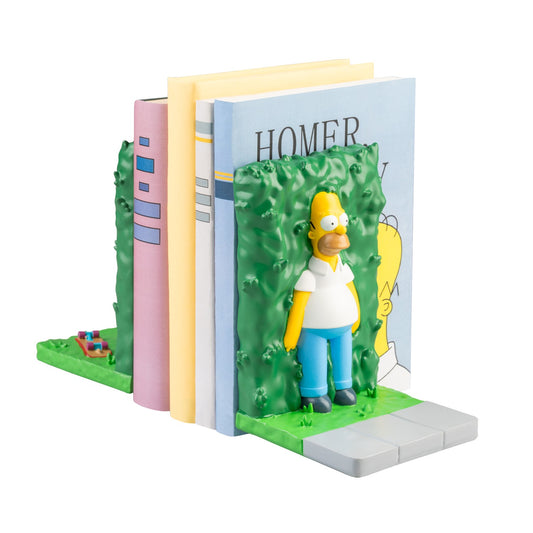 The Simpsons Homer Bush Hand-Painted Resin Bookends