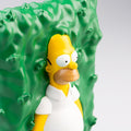 The Simpsons Homer Bush Hand-Painted Resin Bookends side angle