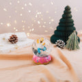 The Simpsons Homer Doughnut Snow Globe Hand-Painted close up detail