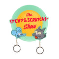 The Simpsons Magnetic Key Hanger with Keyrings