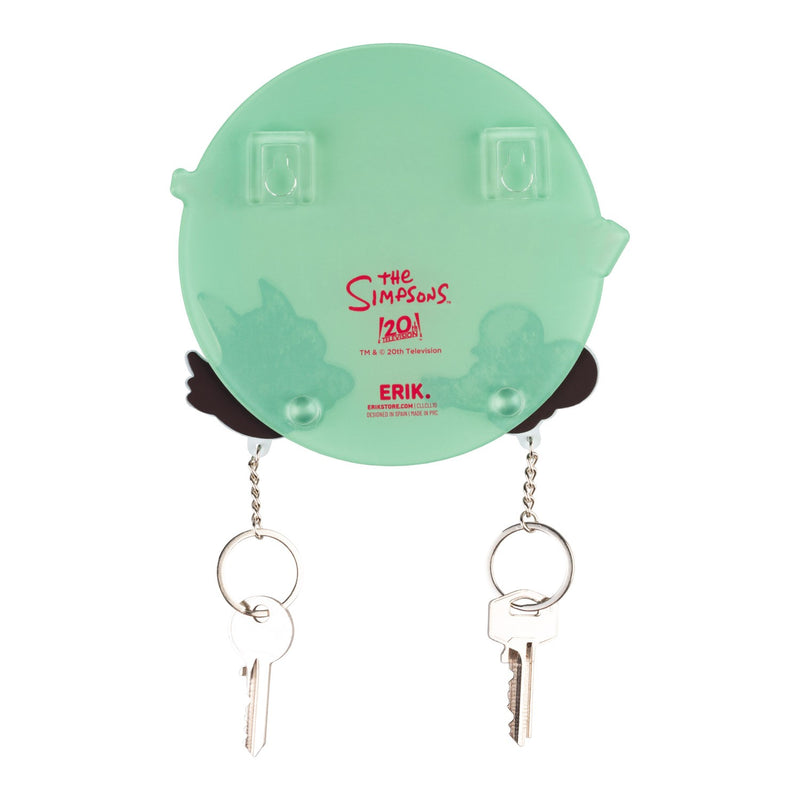 The Simpsons Magnetic Key Hanger with Keyrings side angle