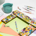 The Simpsons Premium File Folder design detail