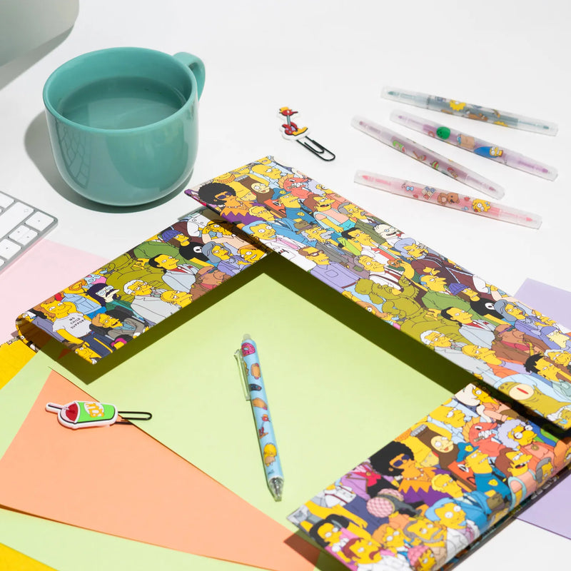 The Simpsons Premium File Folder design detail