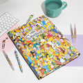 The Simpsons Premium File Folder close up detail