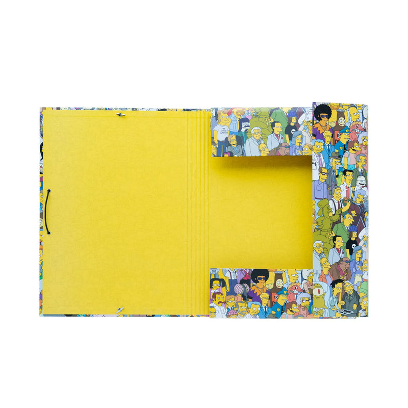 The Simpsons Premium File Folder side angle