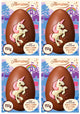 4 x Thorntons Milk Chocolate Unicorn Easter Egg - 151GM