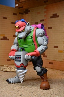 TMNT Cartoon Dirtbag And Groundchuck 2 Pack 7" Scale Action Figures Teenage Mutant Ninja Turtles