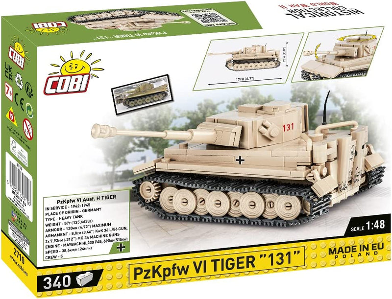 Cobi World War II PANZER VI TIGER "131" (350 Pieces)