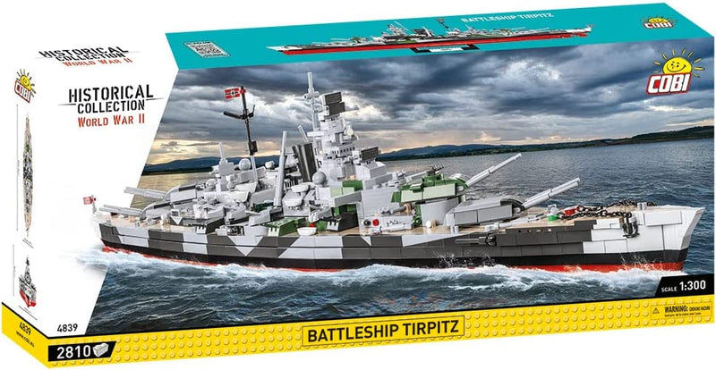 Cobi World War II Warships Tirpitz (2810 Pieces)
