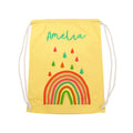 Personalised Children's Rainbow PE Kit Bag