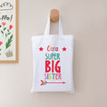 Personalised Big Sister Mini Tote Bag