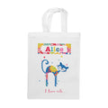 Personalised I Love Pets Fabric Party Bag