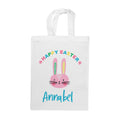 Personalised Rabbit Easter Egg Hunt Bag