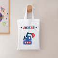 Personalised Boy's Fabric Party Bag