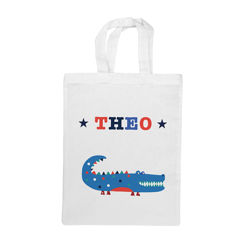 Personalised Boy's Fabric Party Bag