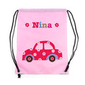 Personalised Girl's Classic Pink Waterproof Swim Bag