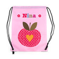 Personalised Girl's Classic Pink Waterproof Swim Bag