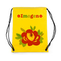 Personalised Girl's Yellow Waterproof Swim Bag