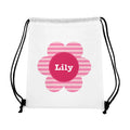 Personalised Flower Waterproof Swim Bag
