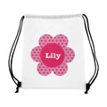 Personalised Flower Waterproof Swim Bag