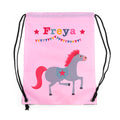 Personalised Classic Pink Circus Waterproof Swim Bag
