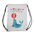 Personalised Silver Circus Waterproof Swim Bag
