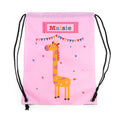 Personalised Children's Giraffe Waterproof Swim Bag