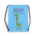 Personalised Children's Giraffe Waterproof Swim Bag