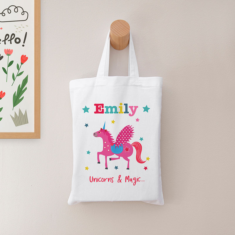 Personalised Unicorn Party Bag