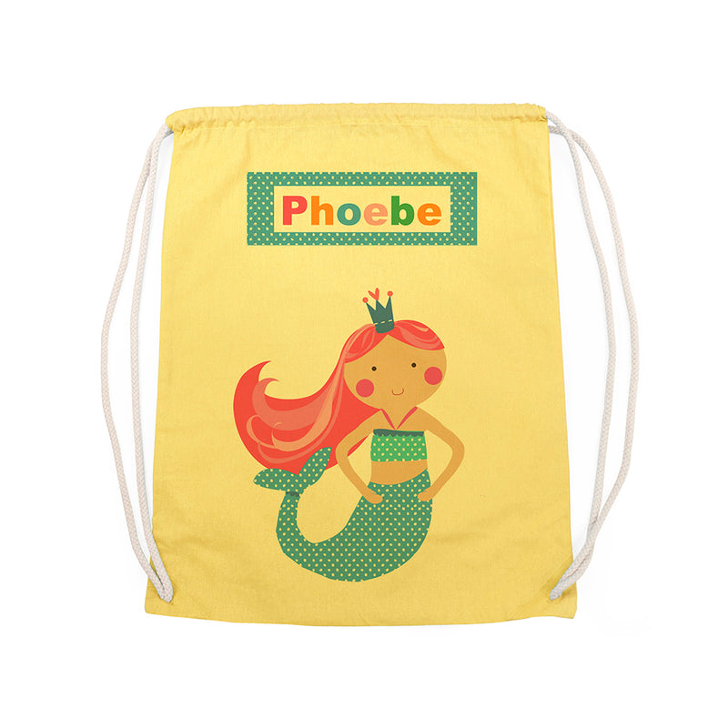 Personalised Mermaid Nursery Bag