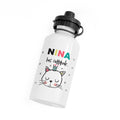 Personalised Cattitude Water Bottle