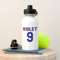 Personalised Shirt Number Water Bottle