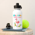 Personalised Flamingo Water Bottle