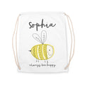 Personalised Kid's Buzzing Bee Nursery Bag