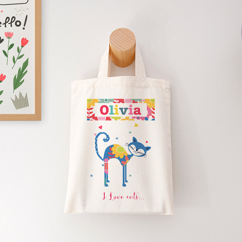 Personalised Pets Fabric Party Bag