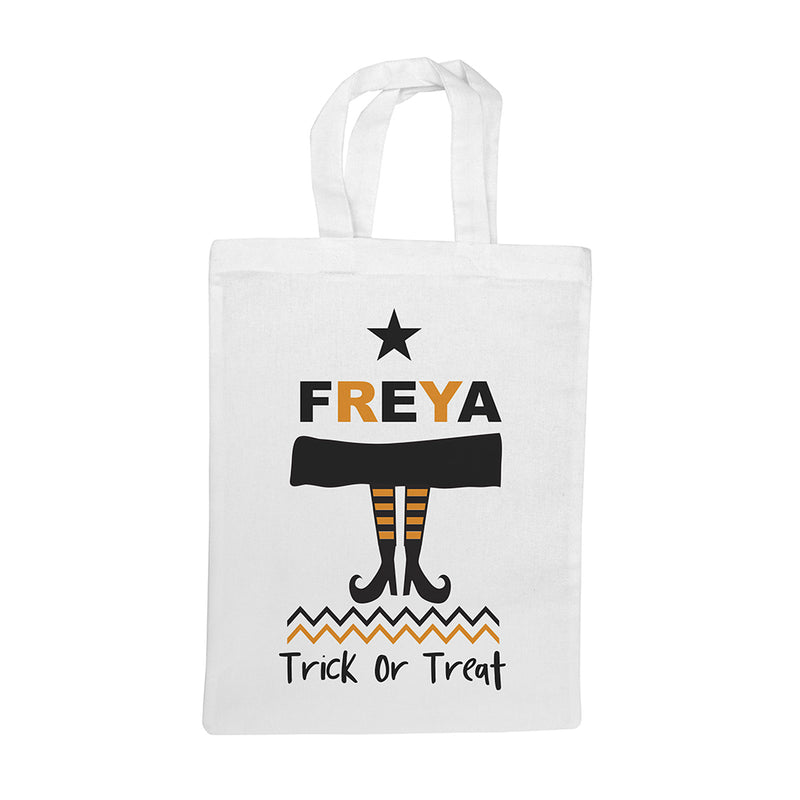 Personalised Halloween Trick or Treat Bag