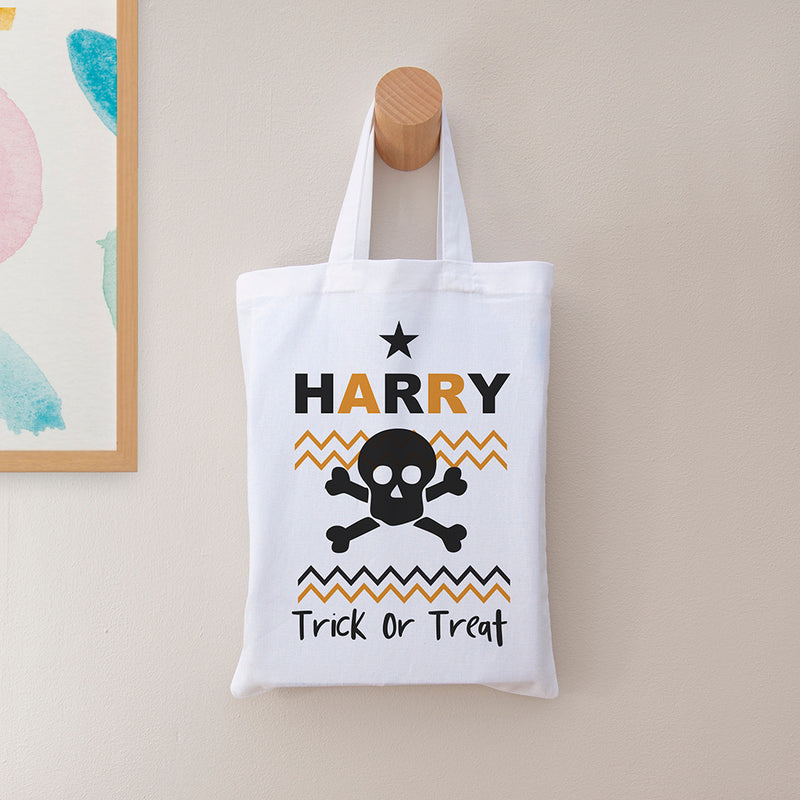 Personalised Halloween Trick or Treat Bag