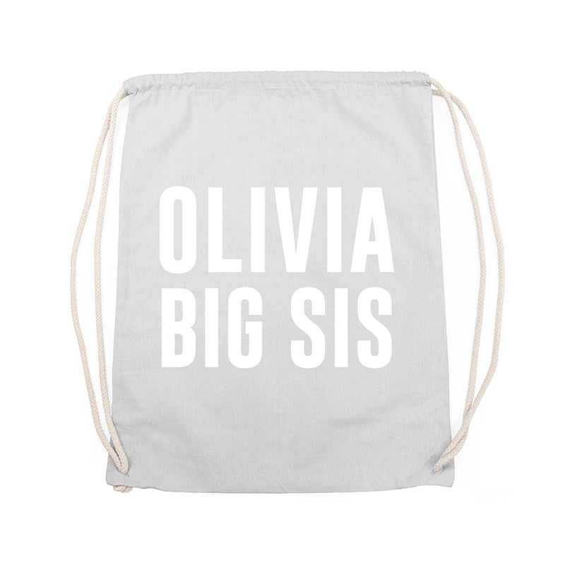 Girl's Personalised Sister Gym Bag