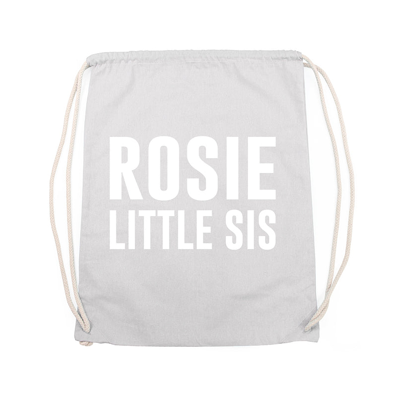 Girl's Personalised Sister Gym Bag