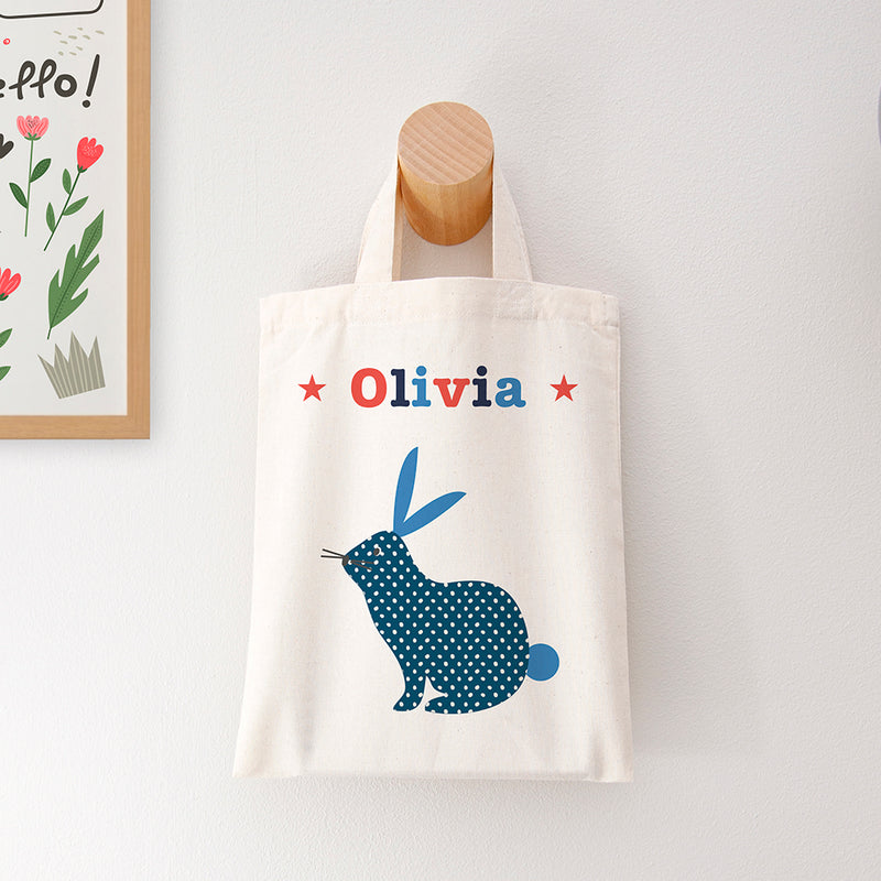 Personalised Child's Rabbit Gift Bag