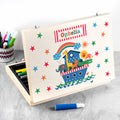 Personalised Kid's Noah's Ark Colouring Set