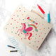 Personalised Kid's Unicorn Colouring Set