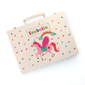 Personalised Kid's Unicorn Colouring Set