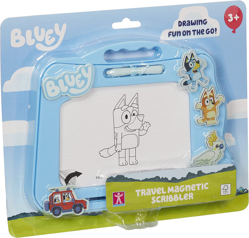 Bluey Travel Magnetic Scribbler