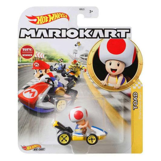 Hot Wheels Die Cast Toad Standard Kart