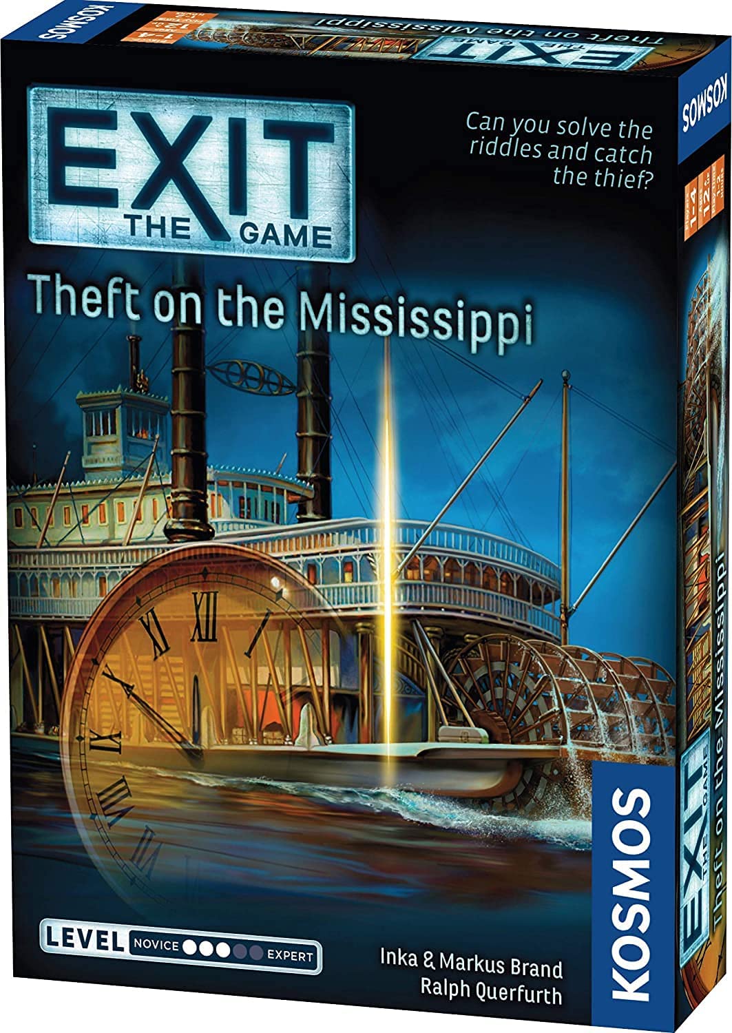 EXIT: The Theft on the Mississippi Board Game